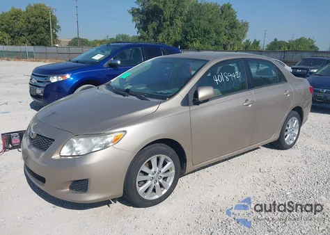 2009 Toyota Corolla Xle z USA, uszkodzony, nr VIN 1NXBU40EX9Z072437